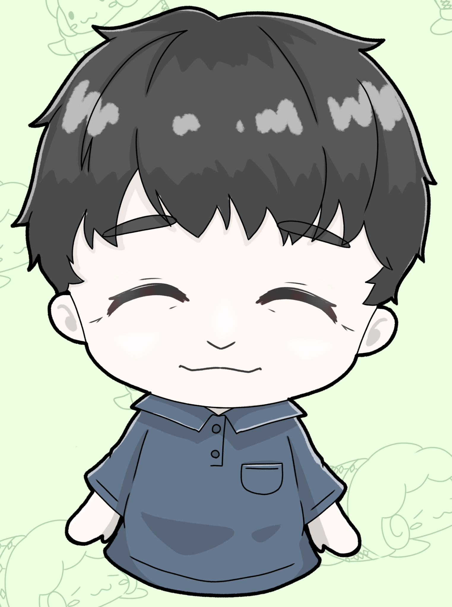 学習塾よつば 教室長のイラスト